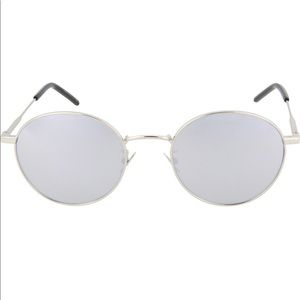 53mm Round Silver Sunglasses (New, never used)